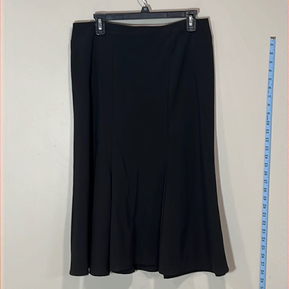 Black Pleated Skirt By Skirtology. Size 12.